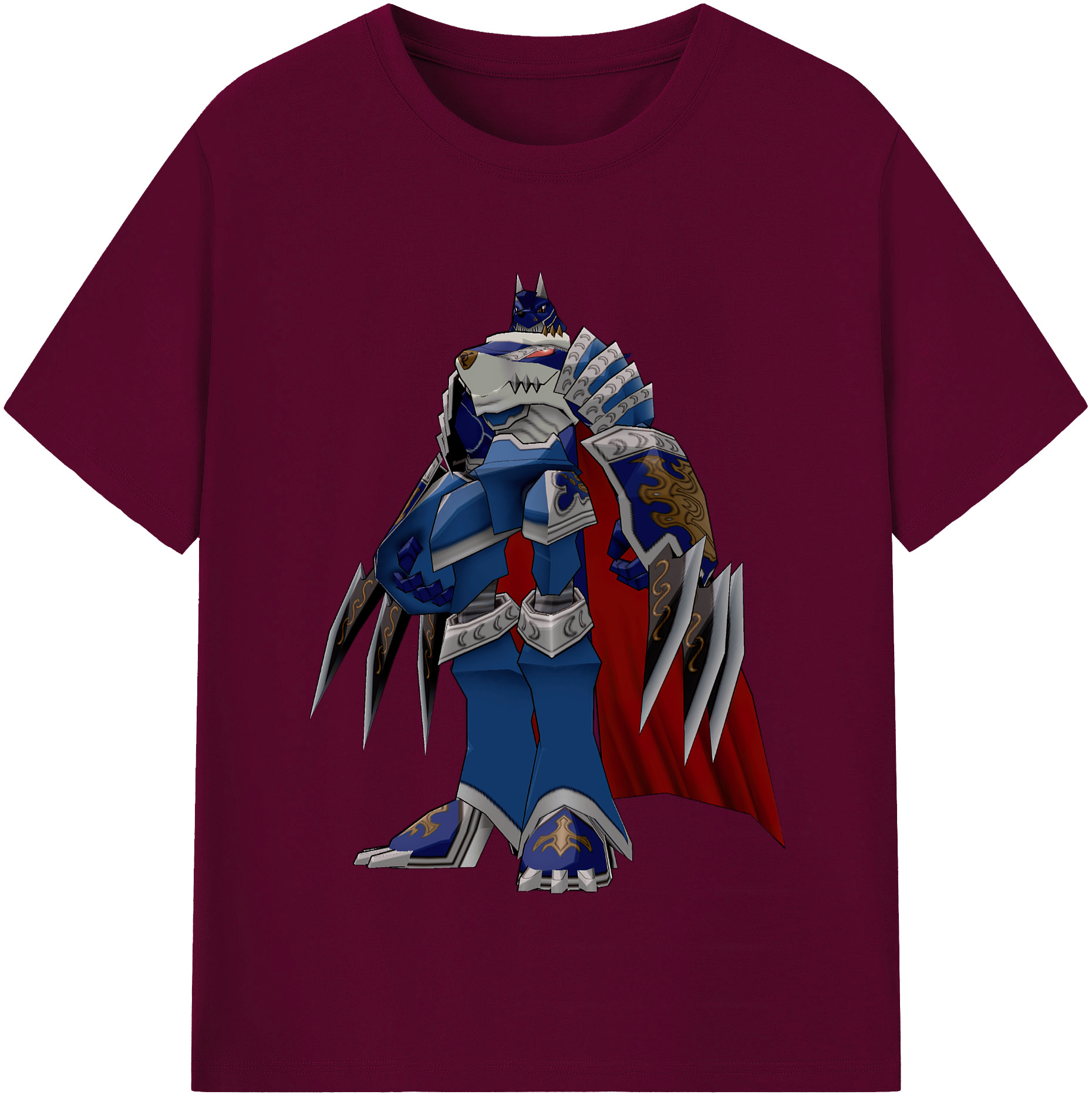 （画像用） Digimon デジタルモンスター/デジモン レディースカジュアルプリントTシャツ（綿100％）